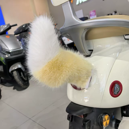Işıklı Sesli Uzaktan Kumandalı  Hareketli Küçük Kuyruk Süsü Elektrikli Scooter, Araç Arkası Dış Aparatı